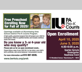 Pre-K Counts Open Enrollment